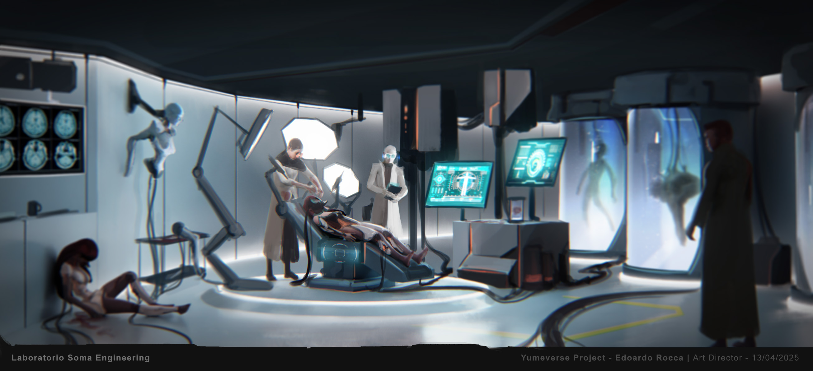 Concept art: Laboratorio